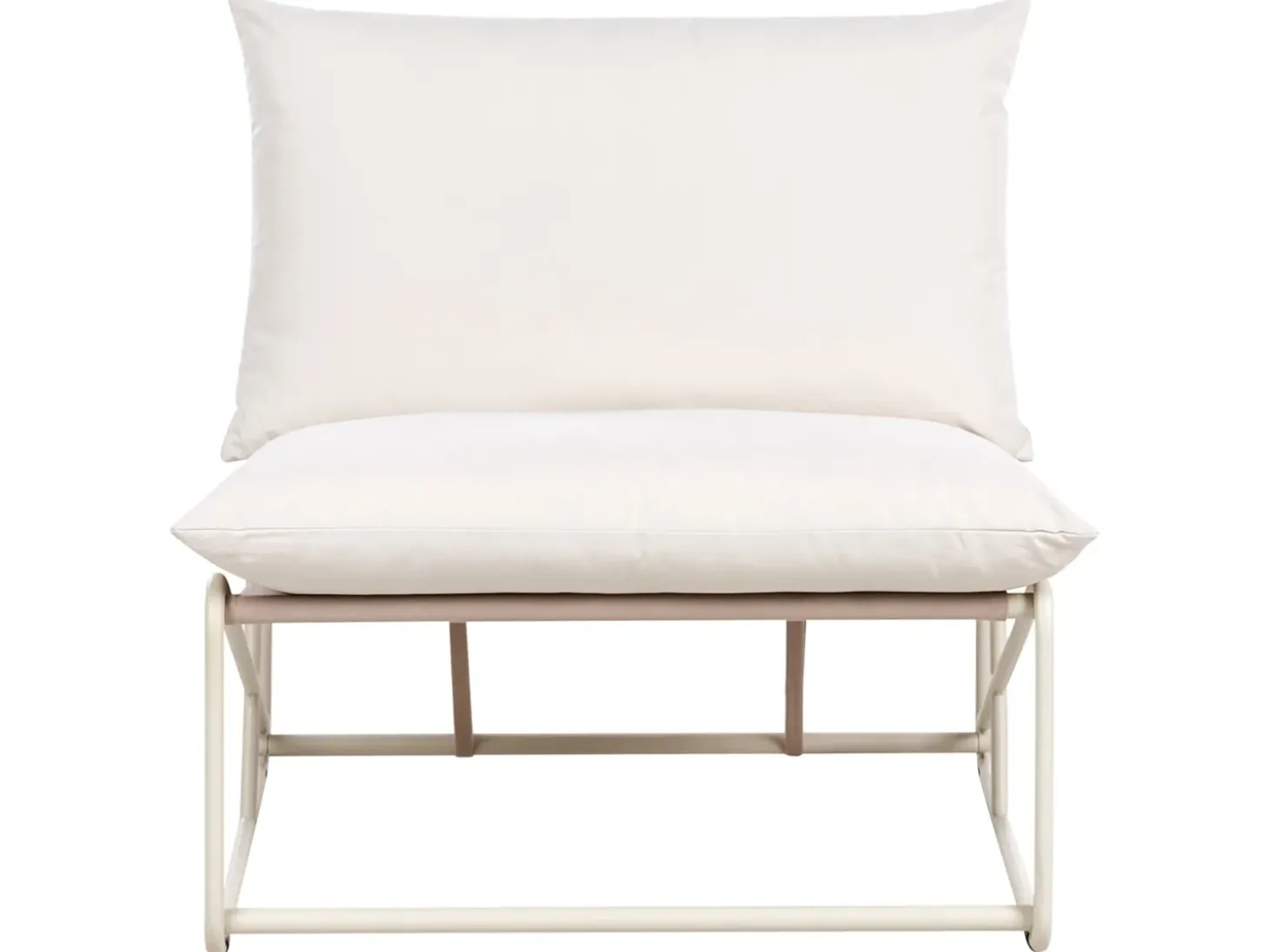 PICO 4 personers havesofasæt Lys Beige Metal