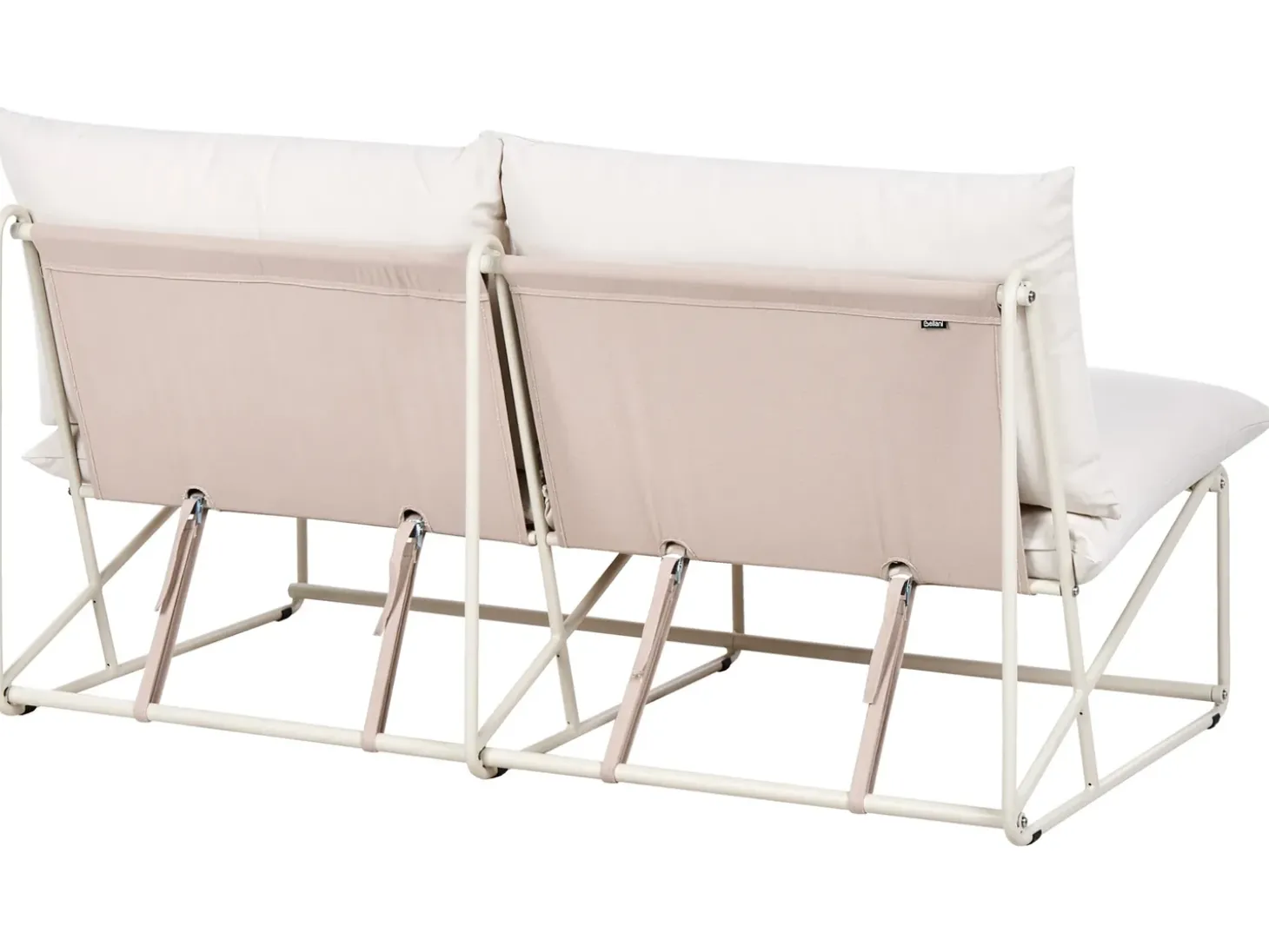 PICO 4 personers havesofasæt Lys Beige Metal