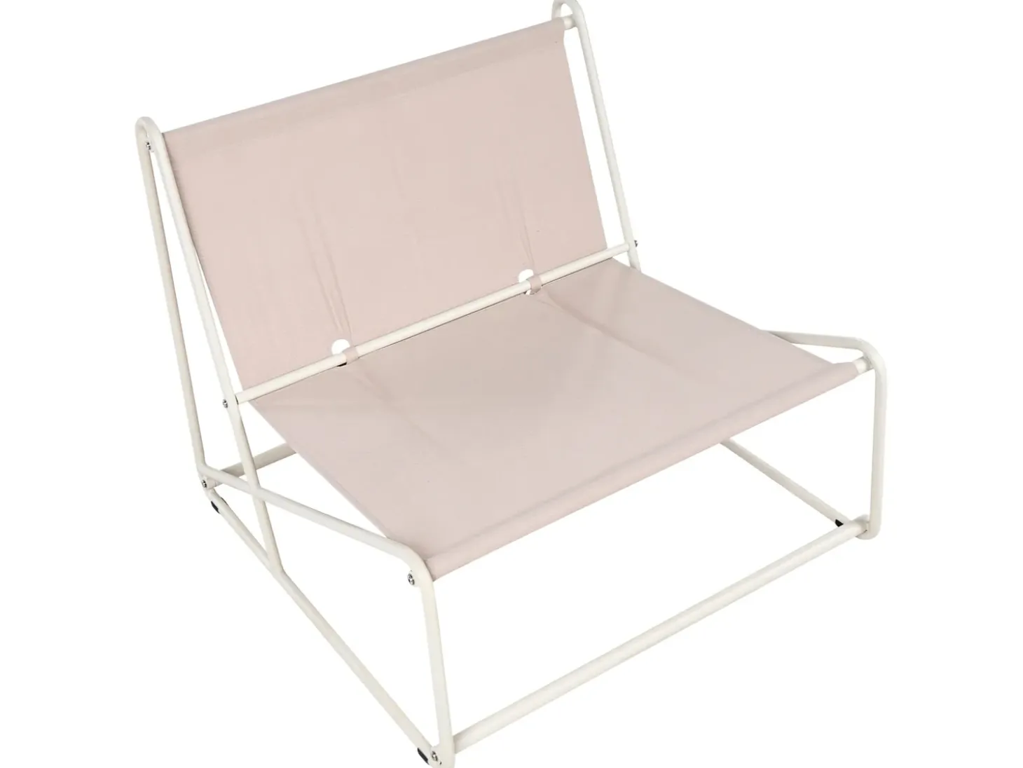 PICO 4 personers havesofasæt Lys Beige Metal