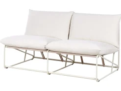 PICO 4 personers havesofasæt Lys Beige Metal
