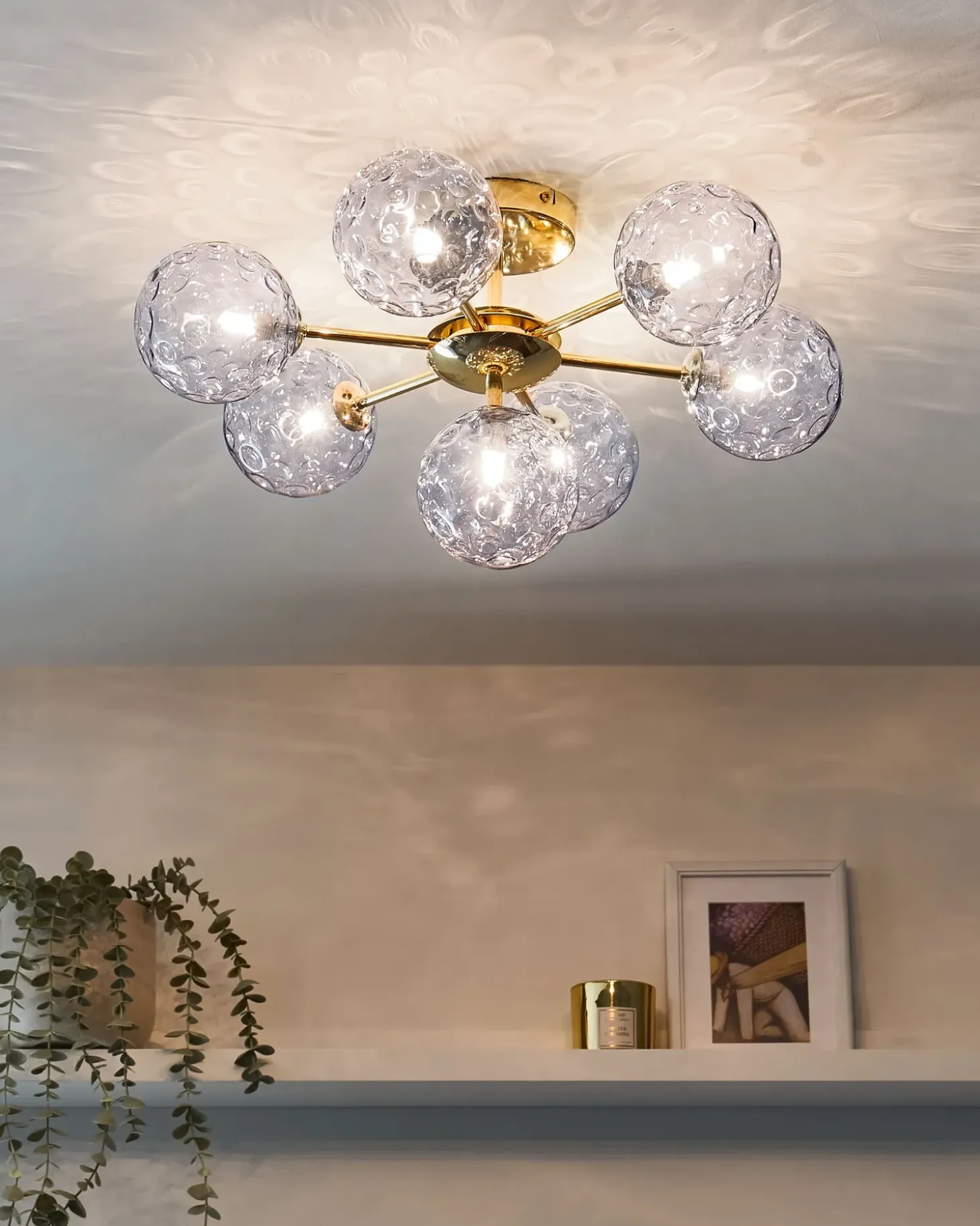 Plafond ANADYR Glas Blå