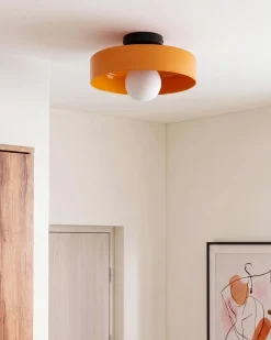 Plafond LUGUSE Glas Orange