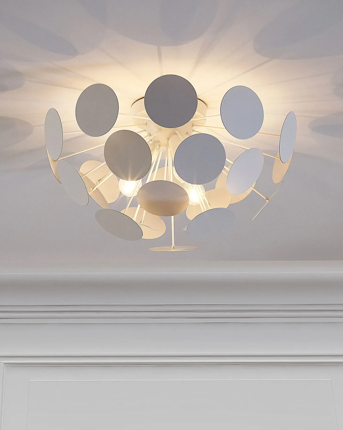 Plafond MARITSA Metal Hvid