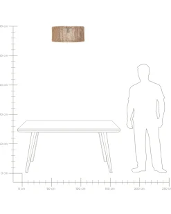 Plafond SEWA Jute Naturlig