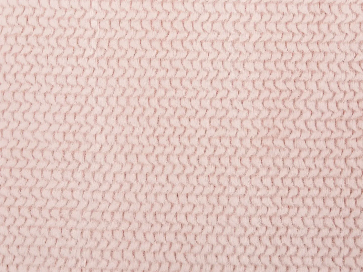 Plaid BJAS 200 x 220 cm Pastellrosa