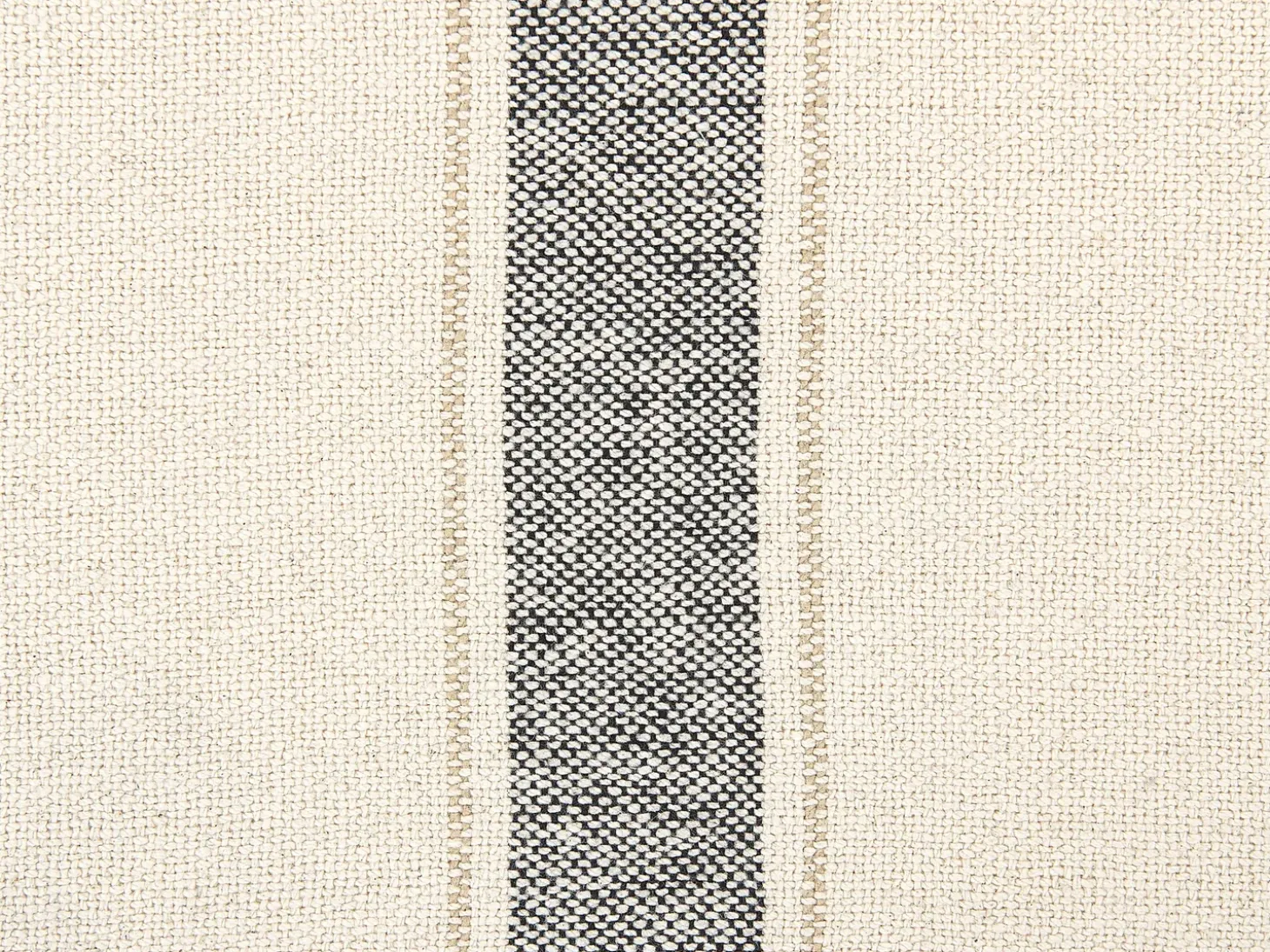 Plaid CAYIR Bomuld 130 x 170 cm Beige