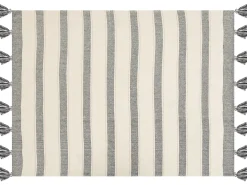 Plaid CAYIR Bomuld 130 x 170 cm Beige