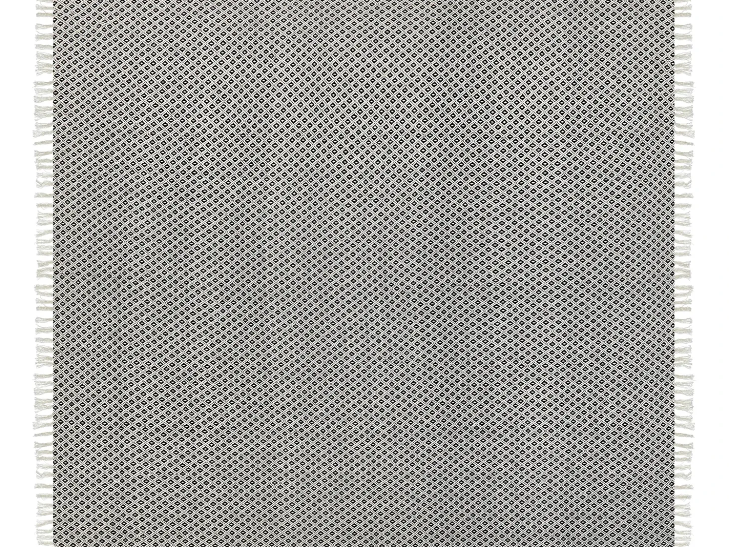 Plaid CHYAMA Bomuld 220 x 240 cm Sort