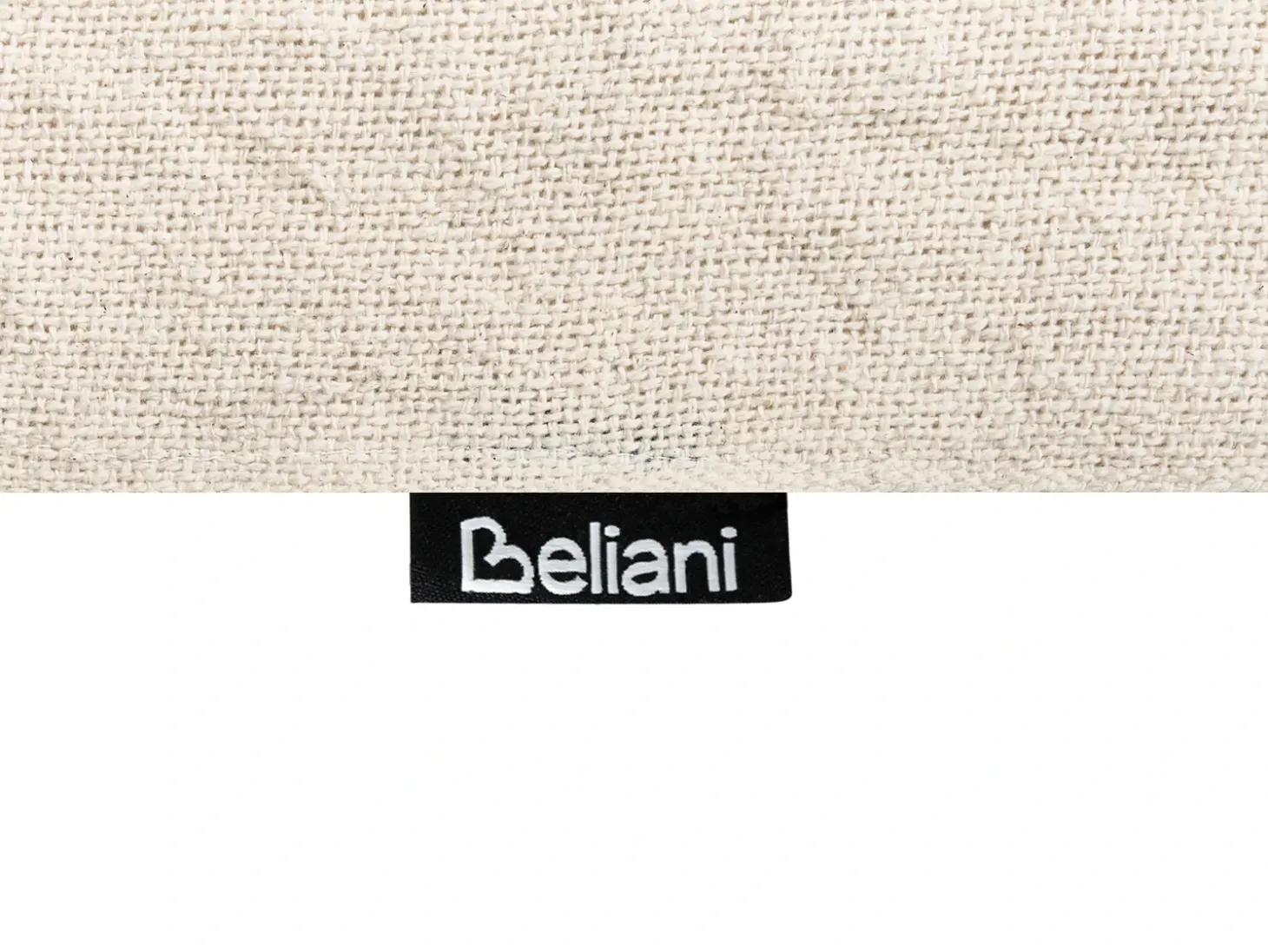 Plaid KHARI Bomuld 200 x 200 cm Lys Beige