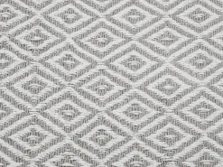 Plaid MITYAL Bomuld 125 x 150 cm Brungrå