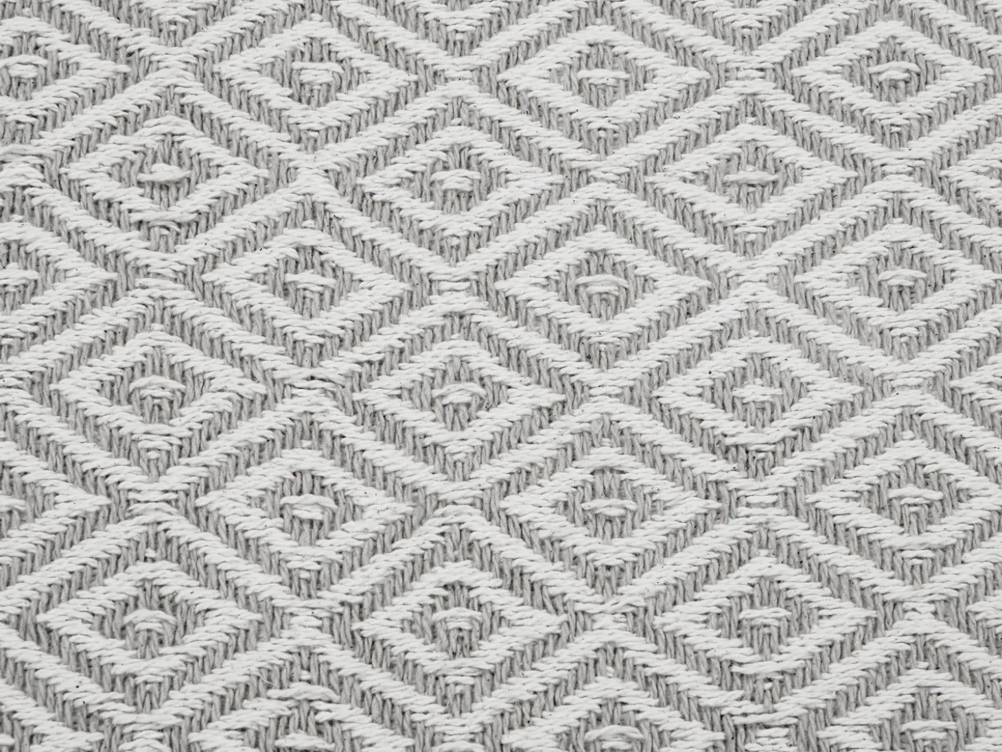 Plaid MITYAL Bomuld 125 x 150 cm Brungrå