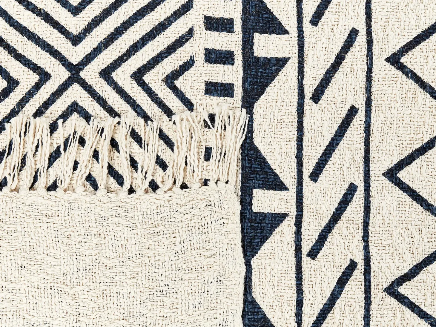 Plaid NAJUY Bomuld 220 x 240 cm Beige
