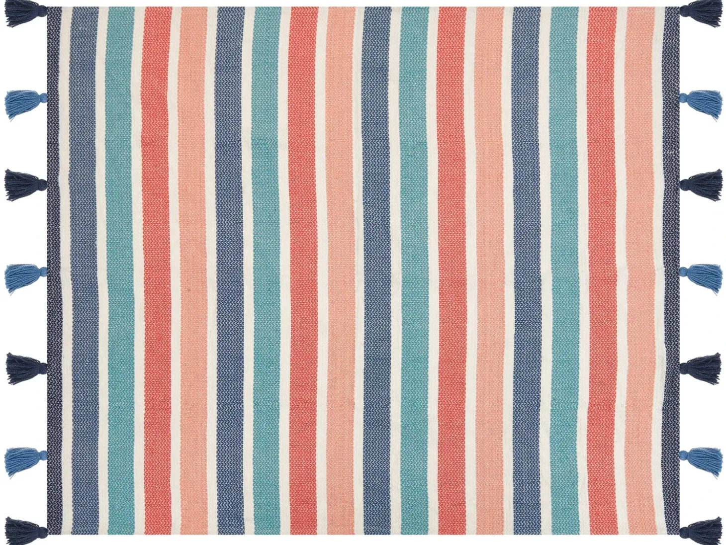 Plaid SENBUK 130 x 150 cm Multifarvet