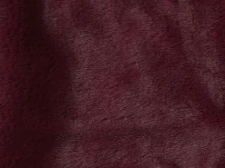 Plaid TANTAN 150 x 200 cm Bordeaux