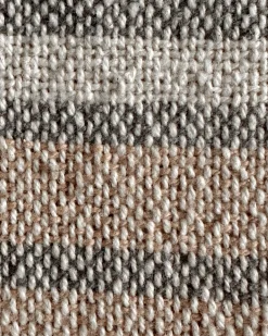 Plaid YARSELI Bomuld 130 x 170 cm Beige