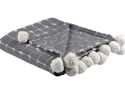 Plaid YASAM Bomuld 125 x 150 cm Sand Beige