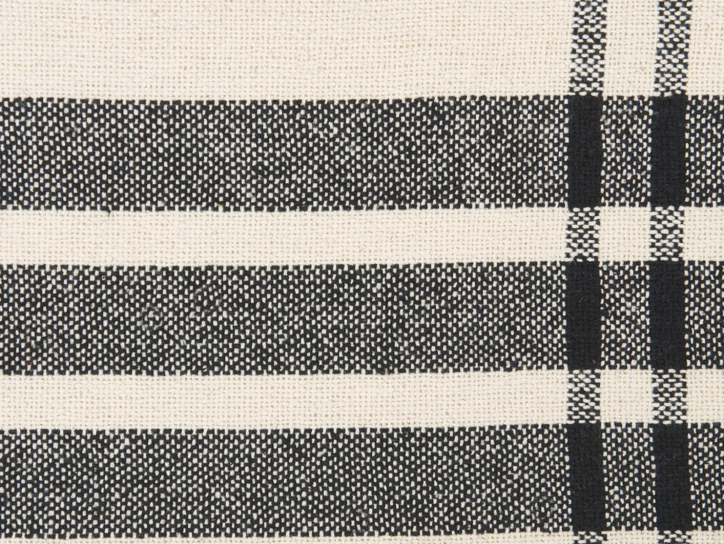 Plaid YUVALI Bomuld 130 x 170 cm Hvid