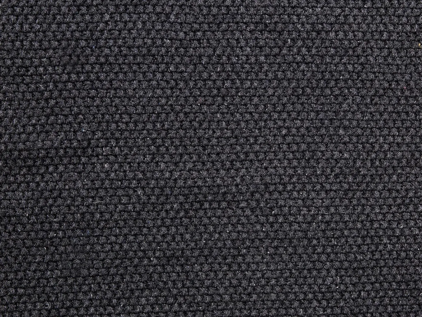 Plaid ASAKA Bomuld 130 x 180 cm Mørkegrå