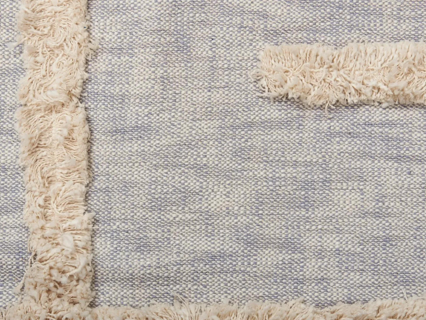 Plaid HOSPET Bomuld 130 x 180 cm Grå