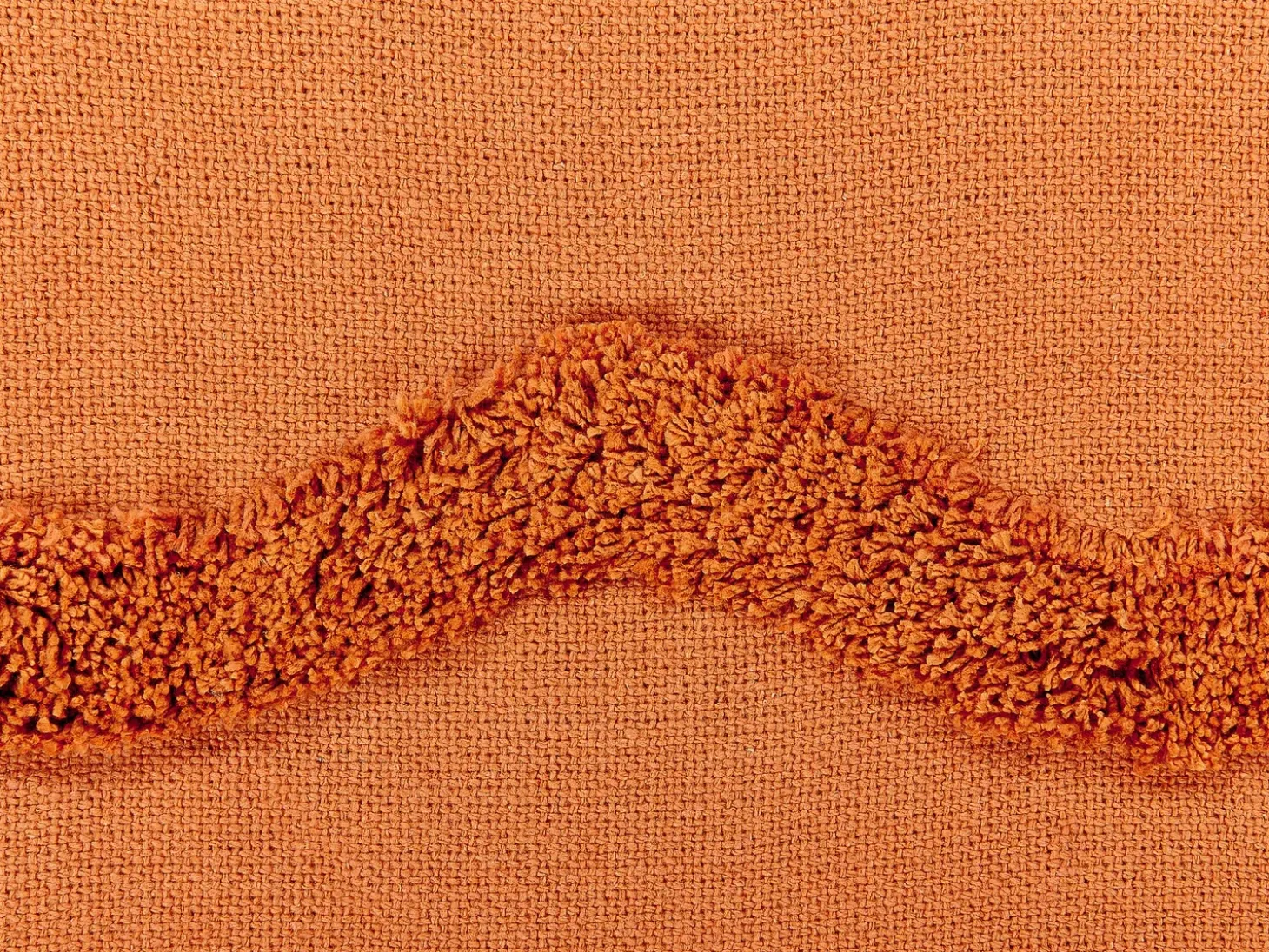 Plaid KHARI Bomuld 125 x 150 cm Orange