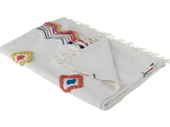 Plaid MORENA Bomuld 130 x 180 cm Multifarvet