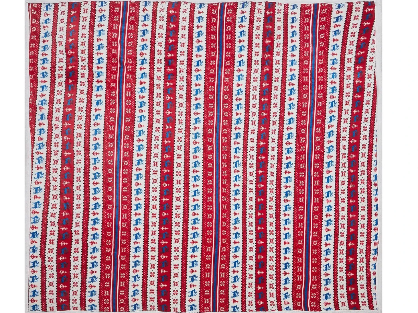 Plaid REKA 200 x 220 cm Rød