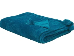 Plaid SAITLER 200 x 220 cm Turkis