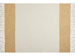 Plaid SALME 130 x 170 cm Beige