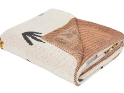 Plaid SAMEO Bomuld 130 x 170 cm Multifarvet