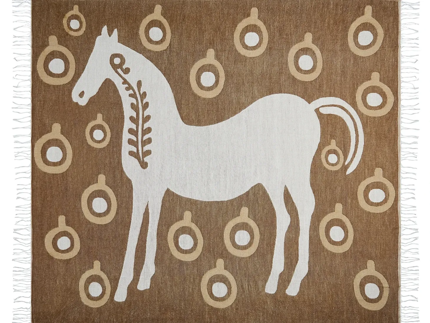 Plaid SIDDHA 130 x 170 cm Brun