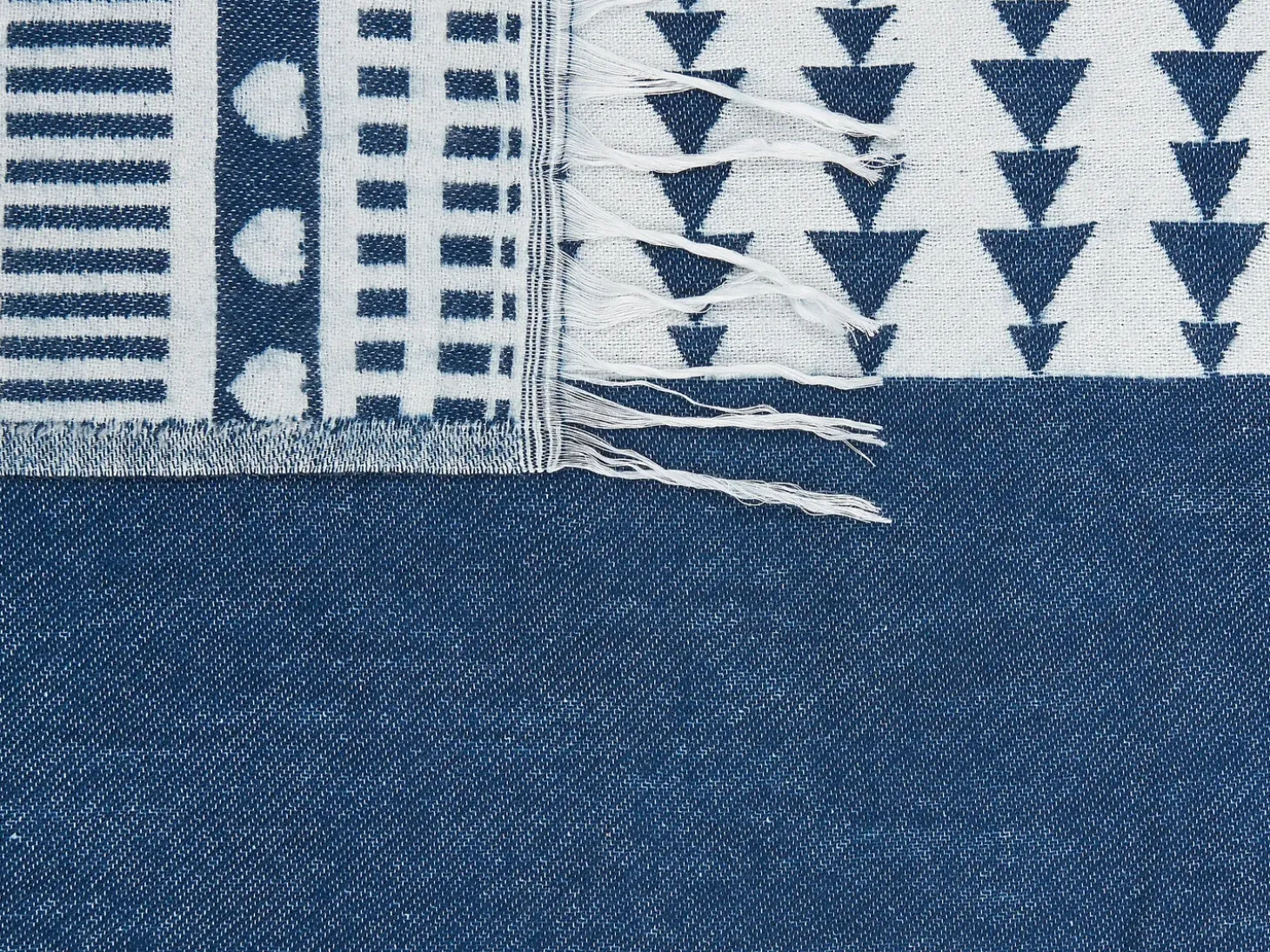 Plaid TARLAY 130 x 170 cm Blå