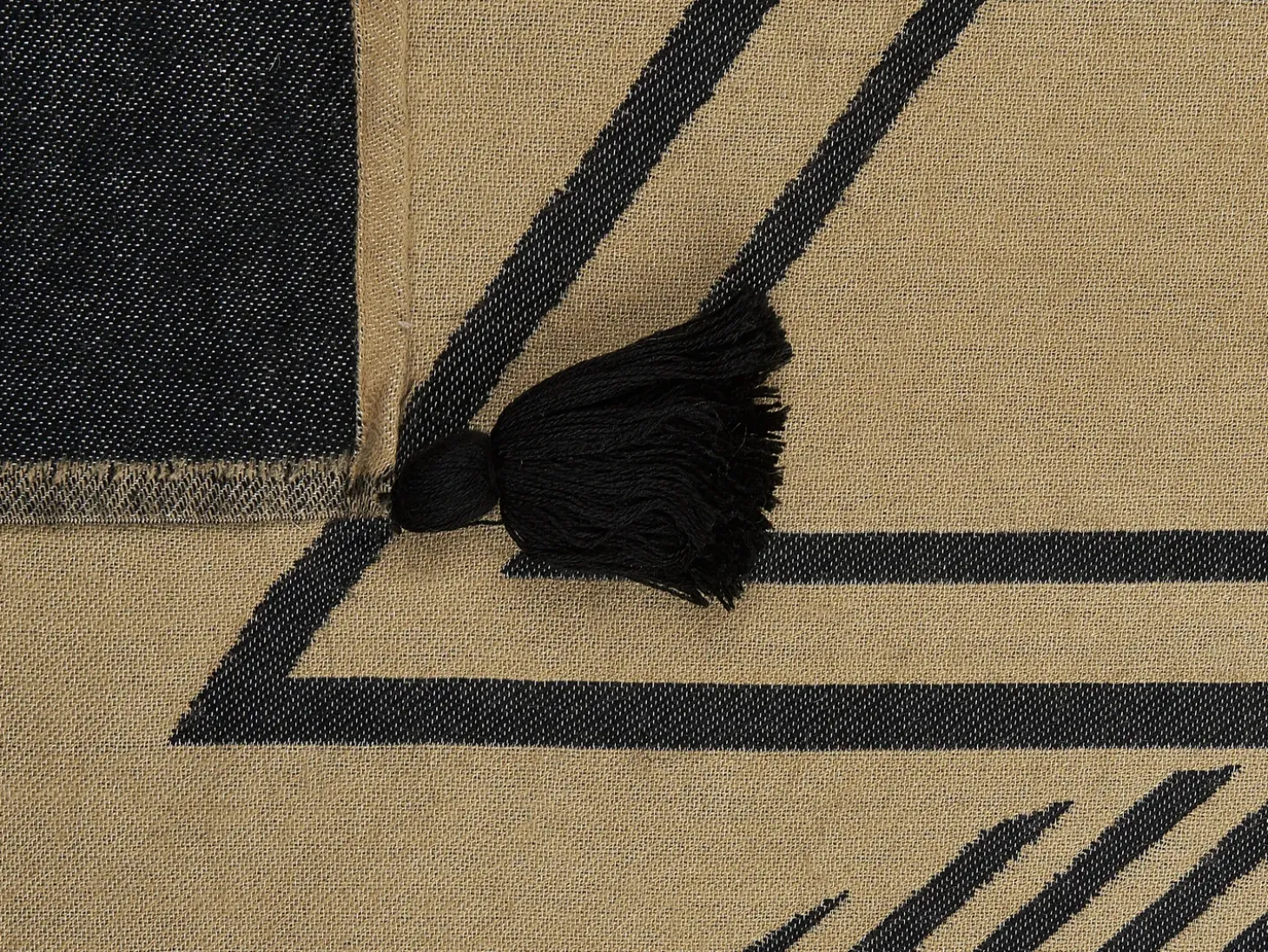 Plaid THUMKI 130 x 170 cm Beige