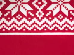 Plaid VANTAA 150 x 200 cm Rød