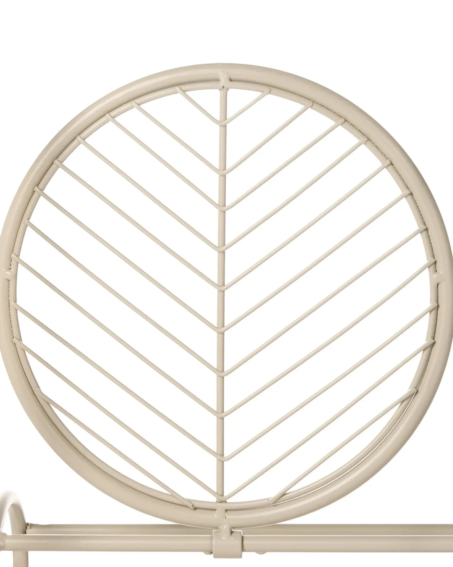 Plantestativ ASAGAO 26 cm Beige Metal