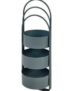 Plantestativ COLUTENA Metal 56 cm Mørkeblå