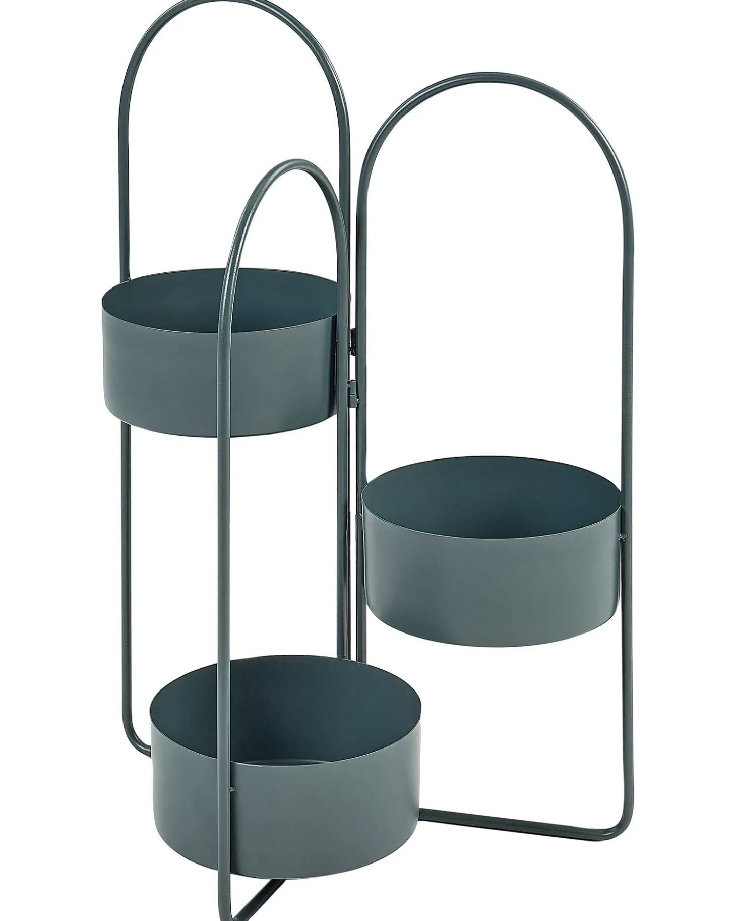Plantestativ COLUTENA Metal 56 cm Mørkeblå