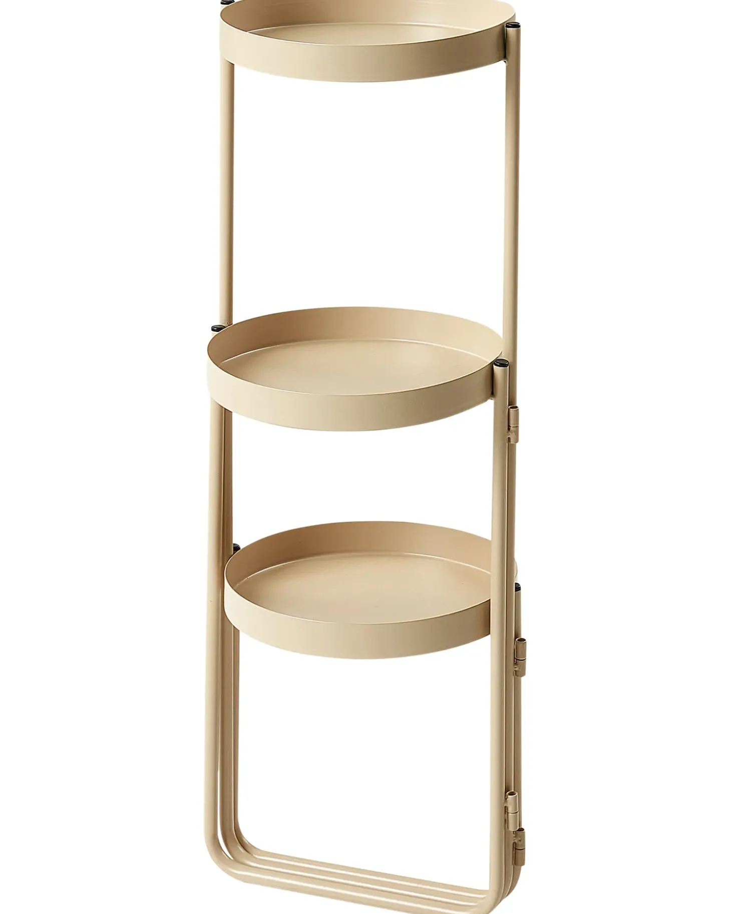 Plantestativ FRAGARIA Metal 42 cm Beige