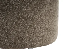 Polstret bænk DECORAH Boucle Brun