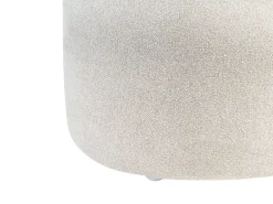Polstret bænk DECORAH Boucle Lys Beige