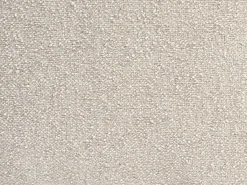 Polstret bænk DECORAH Boucle Lys Beige