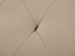 Polstret bænk ESSONNE Kunstlæder Beige