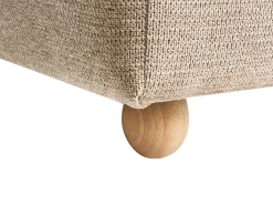 Polstret bænk med opbevaring SALIDA Beige