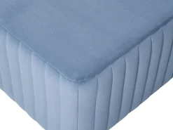 Polstret bænk UTAH Velour Blå