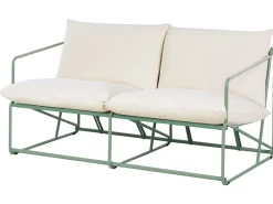 PONTE 4 personers havesofasæt Grøn Metal