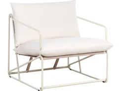 PONTE 4 personers havesofasæt Lys Beige Metal