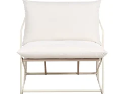 PONTE 4 personers havesofasæt Lys Beige Metal