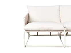 PONTE 4 personers havesofasæt Lys Beige Metal
