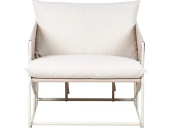 PONTE 4 personers havesofasæt Lys Beige Metal