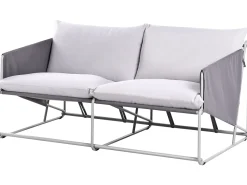 PONTE 4 personers havesofasæt Grå Metal