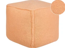 Puf ALIPUR Boucle Orange